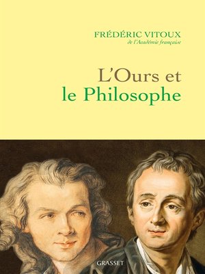 cover image of L'ours et le philosophe
